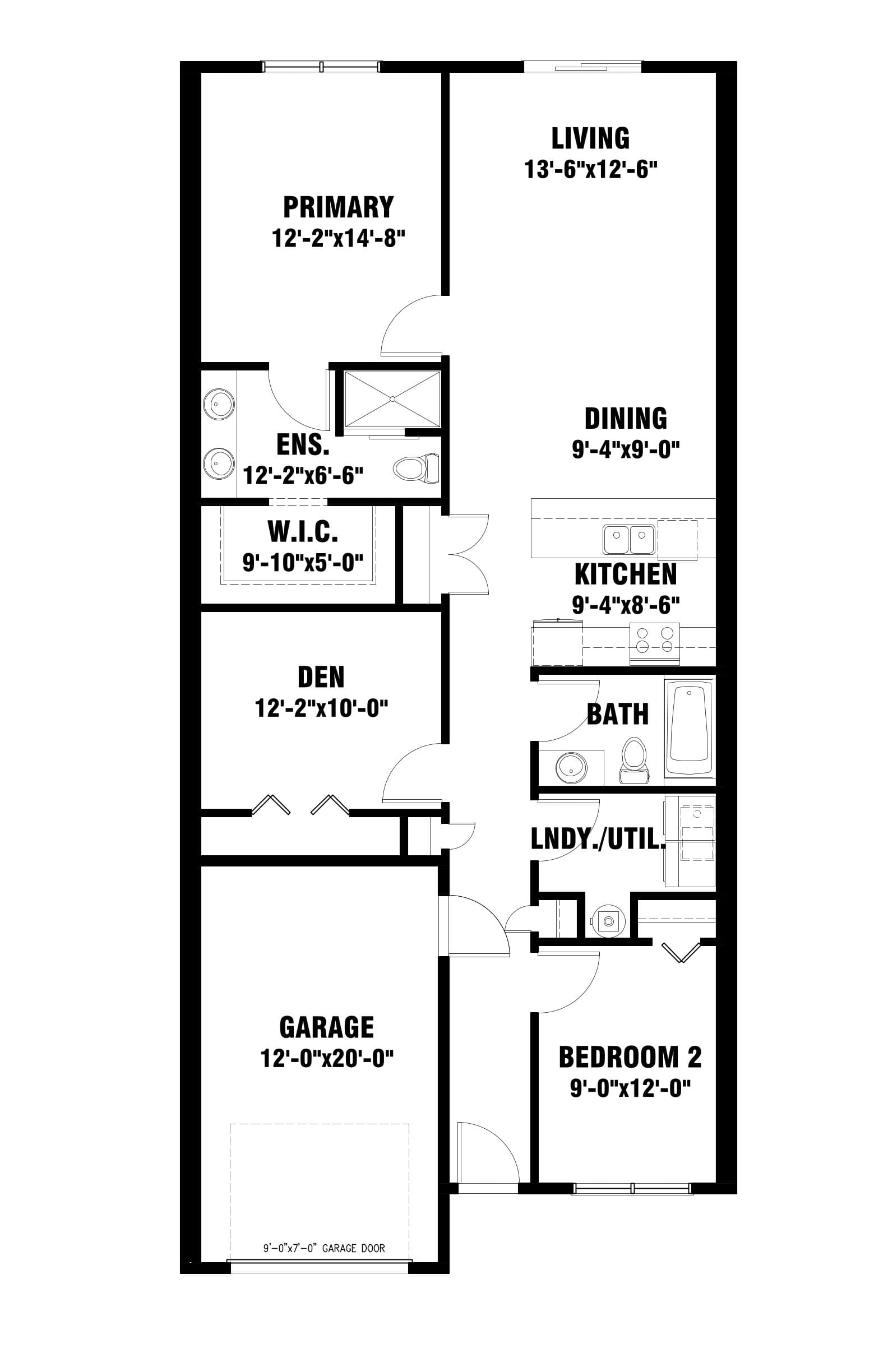 Bungalow Garage Cutsheet